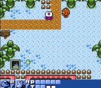 une photo d'Ã©cran de Bomberman Quest sur Nintendo Game Boy Color